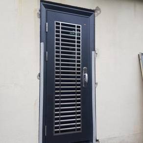 SAFETY SOLID DOOR l pintu besi keselamatan