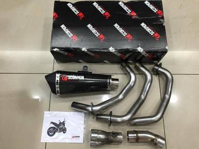 Scorpion Carbon Full System Yamaha MT-09 / MT09