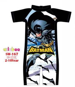 Baju renang swimsuit SW167 BATMAN