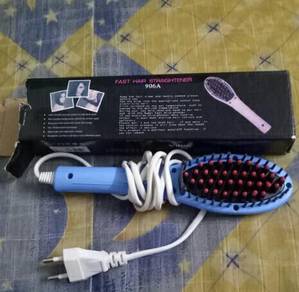 queen's glass fast hair straightener