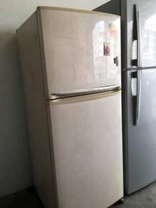Refrigerator 2 Pintu Freezer Fridge Ice Mitsubishi