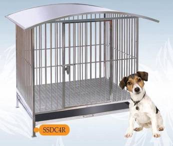 Stainless Steel Dog Cage - SSDC 4R