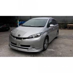 2015 Toyota wish modelista bodykit with paint