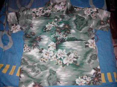 Vtg kemeja hawaii for kids
