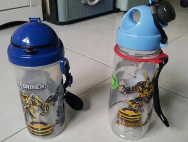Transformer water bottles tumblers children