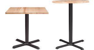 Cafe table various sizes (promotion)