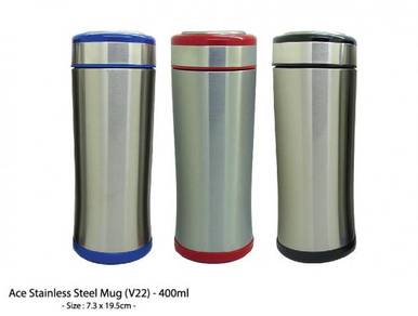 Ace Stainless Steel Mug (V22) - 400ml