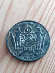 1889H British North Borneo 1 Cent