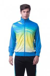 Tracksuit code TS3 - Ocean Blue / Yellow / White