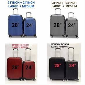 medium size luggage inches