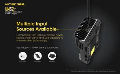 Nitecore UMS2 Intelligent USB Battery Charger