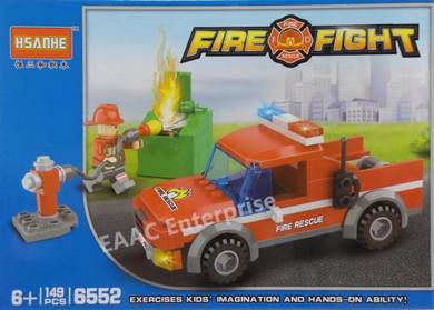 6552 Fire Fight Fire Rescue Building Blocks 1