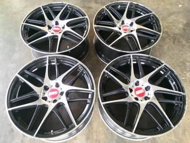 USED Bbs cx-r wheels 19inc MERCEDES W204 A200
