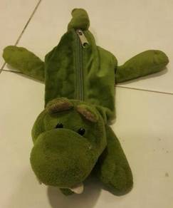 Animal Soft toy cloth pencil box case children