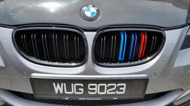 BMW E60 kidney grille with tri color BMW E60 M5