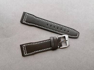 IWC PILOT Dark Brown Calf Leather Watch Strap