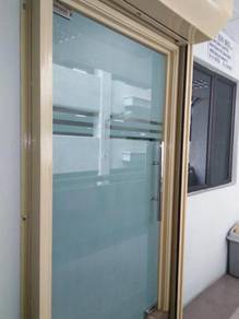 PASANG PINTU KACA l install glass wall