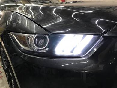 Ford Mustang Head Lamp DRL Modify