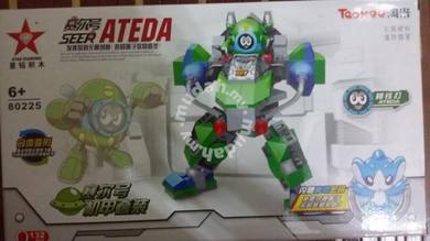 Bricks - SD 80225 Seer Ateda Robot 2pcs green