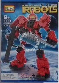 Nano brick LoZ9351 ZAKU II Gundam