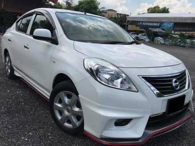 Nissan Almera Nismo bodykit with Spoiler paint