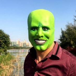 The Mask Movie Jim Carrey cosplay resin Mask