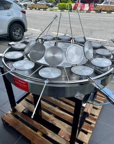 Mesin Kuih Kapit Niaga Pakai (6 Dapur)
