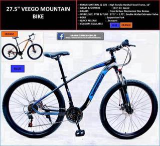 27.5" VEEGO Mountain Bike Bicycle (24 speed MTB)