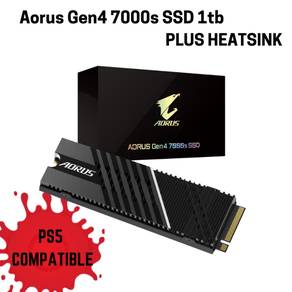 PS5 SSD - AORUS Gen4 7000s SSD 1TB
