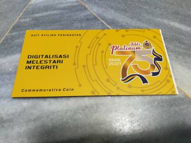 Malaysia Commemorative coin card JPJ 2021