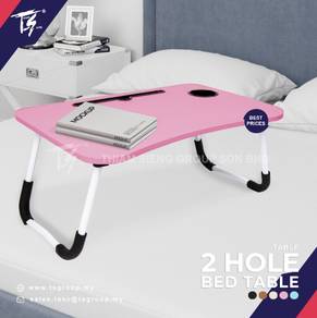 2 Hole Bed Laptop table, meja katil