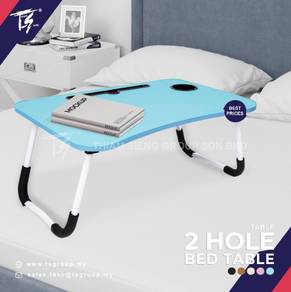 2 Hole Bed Laptop table, meja katil