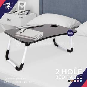 2 Hole Bed Laptop table, meja katil