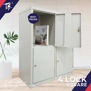 4 locker SQUARE cabinet -Suitable for Staff Locker