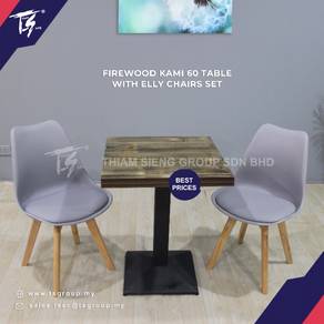 KAMI TABLE- 60X60CM+ Elly chair 2 pcs