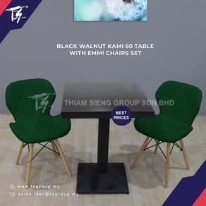 KAMI TABLE- 60X60CM+ Emmi chair 2 pcs