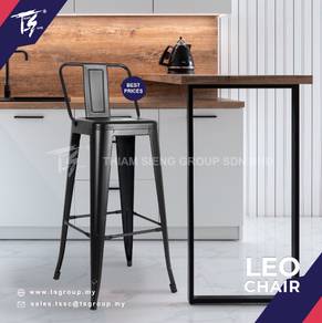 LEO METAL CHAIR /cafe /RESTAURANT/KITCHEN/BLACK