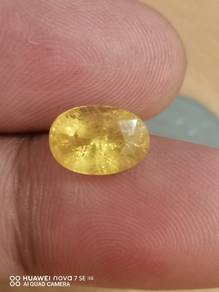 Permata yellow sapphire 3.10ct