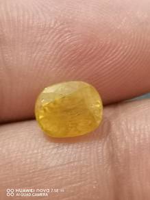 Permata yellow sapphire 2.72ct