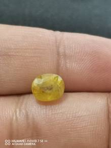 Permata yellow sapphire 3.06