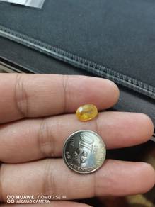 Permata yellow sapphire 2.62