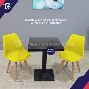 KAMI TABLE- 60X60CM+ Elly chair 2pcs