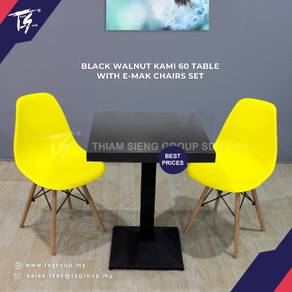 KAMI TABLE-60X60CM+ E-mak chair 2pcs