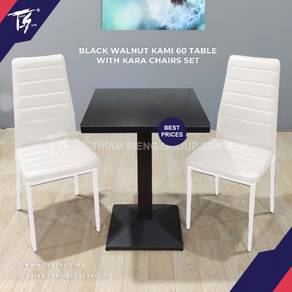 KAMI TABLE - 60X60CM + Kara chair 2pcs