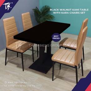 KAMI TABLE - 120X60CM+ KARA chair 2 pcs