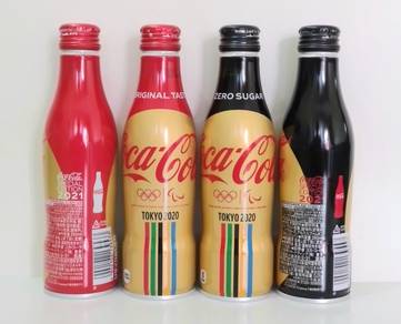 Coke Coca-Cola Tokyo 2020 Olympic Aluminium Bottle