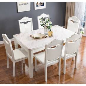 Dining Table Meja Makan Kerusi Portable Desk