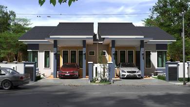 Rumah Semi D Di Selising, Pasir Puteh, Kelantan.