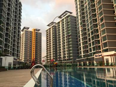 Vista Alam S1 dual key with cabinet 2 car park Shah Alam Avisena LRT