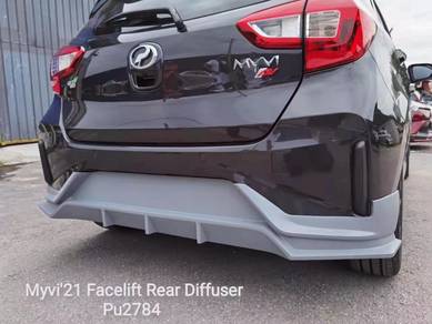 New myvi 2022 rear takero v2 diffuser lip lips 01